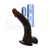 Afro American Whopper 8 Inch Vibrating Dildo with Balls