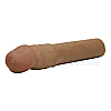 TLC CyberSkin 4†X-tra Thick Transformer Penis Extension, Cinnamon TLC CyberSkin 4†X-tra Thick Transformer Penis Extension, Cinnamon