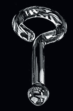 3/4 Inch Glass Anal Popper 3/4 Inch Glass Anal Popper