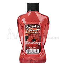 Body Heat - Warming Massage Oil 8oz
