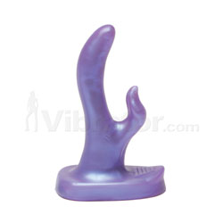 Elements Delta Vibrating Silicone Dildo