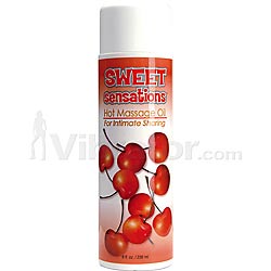 Sweet Sensations Hot Massage Oil